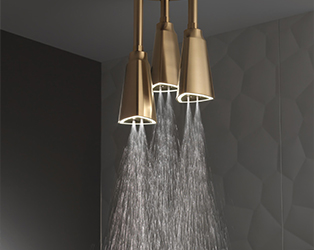 LED Pendant Shower