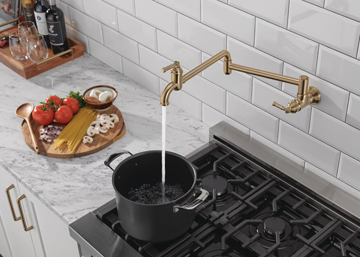 Pot Filler Faucets Reasons You Need a Pot Filler in Your Kitchen