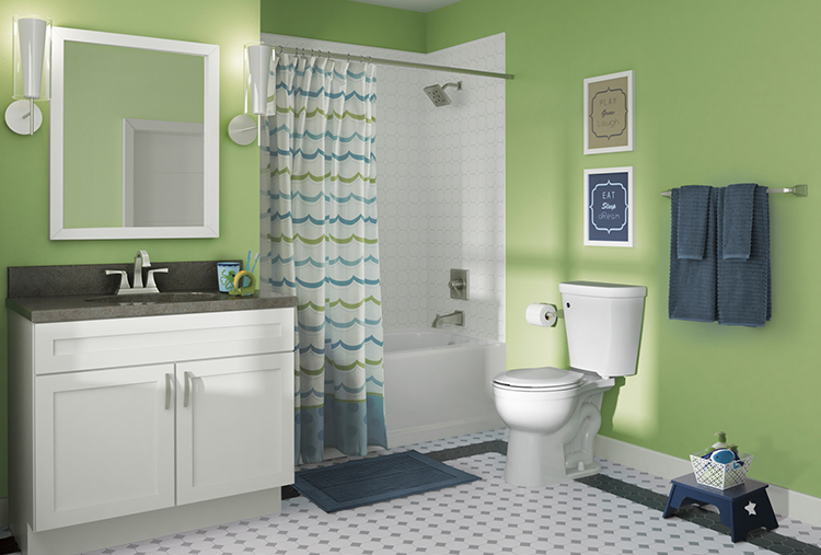 5 Guest-Friendly Kids Bathroom Design & Decoration Tips | Delta Faucet ...